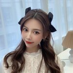 Hair Clips Factory - Custom Velvet Bow Simple Sweet