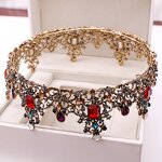 Bridal Crown Factory - Custom Baroque Round Rhinestone