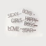 Hairclips Factory - Wholesale English Alphabet Rhinestone