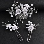 Hair Combs Factory - Custom Golden Fresh Flower Hairpins