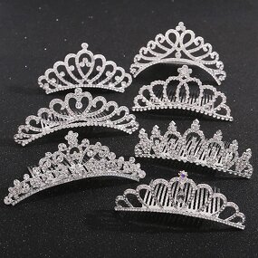 Children's Crown Supplier - Custom Rhinestone Diadem ODM