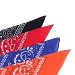 Square Scarf Manufacturer - New Polyester Flame Halloween