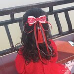 Hair Clips Manufacturer - Custom Antique Bow Pearl Tassels