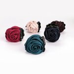 Hair Claw Clip Manufacturer - Custom Satin Fabric Flower