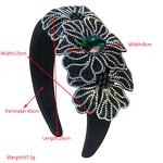 Hair Claw Supplier - Gentle Elegant Floral Rhinestone