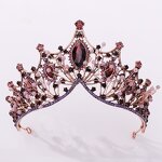 Bride Crown Supplier - Custom Baroque Crystal Accessories
