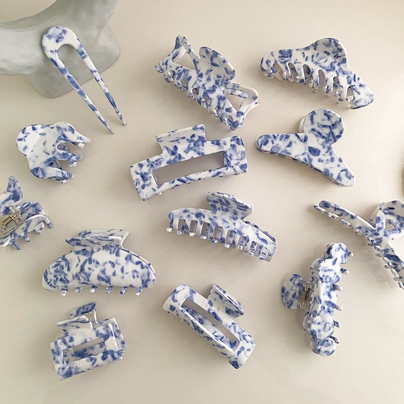 Hair Clip Factory - Custom Porcelain Pattern Acetate