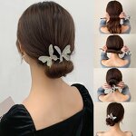 Hairpins Factory - Korean Frosted Solid Color Bird's Nest