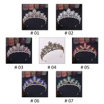 Bridal Crown Manufacturer - Western Crystal Leaf Rhinestone