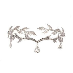 Princess Crown Manufacturer - Custom Retro Leaf Rhinestone