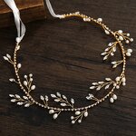 Bridal Headband Supplier - Custom Rhinestone Ribbon Hand-woven