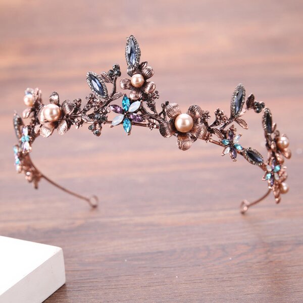 Bridal Tiara Supplier - OEM European Baroque Crystal