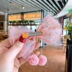 Children's Hairpin Supplier - New Colorful Polka Dot Yarn