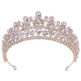 Wedding Headdress Supplier - Wholesale Baroque Tiaras OEM
