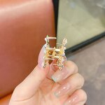 Hair Claw Clips Factory - ODM Small Pearl Rhinestone