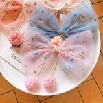 Children's Hairpin Supplier - New Colorful Polka Dot Yarn