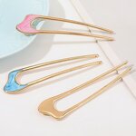 Metal Hair Fork Manufacturer - Custom Rhinestone 5 Pcs Set