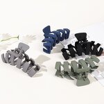 Hair Claw Clip Factory - Wholesale Acrylic Matte Wave