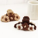 Hair Claw Clip Supplier - Custom Wool Knitted Jumbo OEM