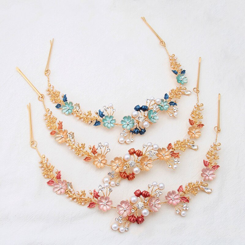 Bridal Headdress Factory - Custom Pearl Rhinestone Garland