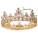 Bridal Crown Factory - Custom Baroque Round Rhinestone