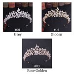 Bridal Crown Supplier - Custom Rhinestone Alloy Flower