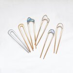 Metal Hair Fork Manufacturer - Custom Rhinestone 5 Pcs Set