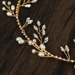 Bridal Headband Supplier - Custom Rhinestone Ribbon Hand-woven