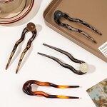 Hair Pin Manufacturer - Custom Glossy Marbling Cartoon