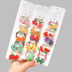 Hair Rings Supplier - Wholesale Cartoon Fruits Scrunchy