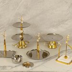 Serving Tray Manufacturer - OEM/ODM Custom Modern Elegant Design Metal Tray