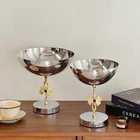 Fruit Salad Bowl Manufacturer - OEM/ODM Custom Decorative Stainless Steel Bowl