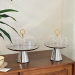Cake Stand Manufacturer - OEM/ODM Custom Modern Stainless Steel Light Tray