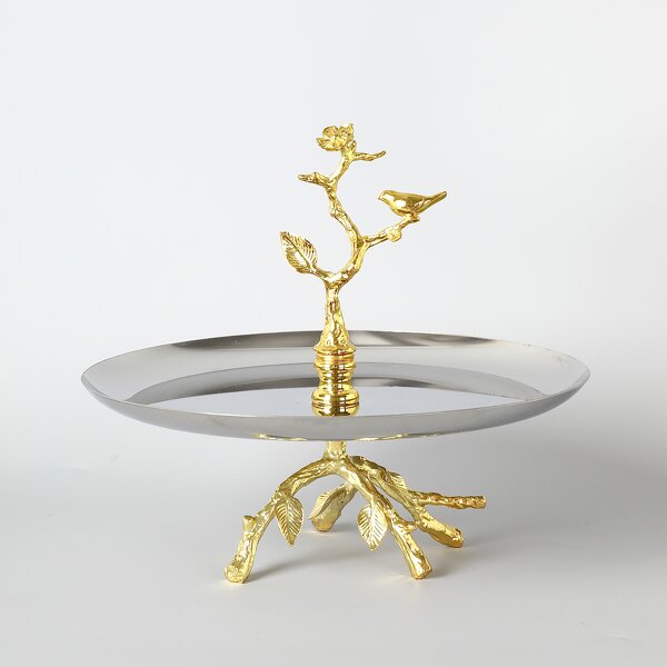 Serving Tray Manufacturer - OEM/ODM Custom Arabic Style Round Metal Tray