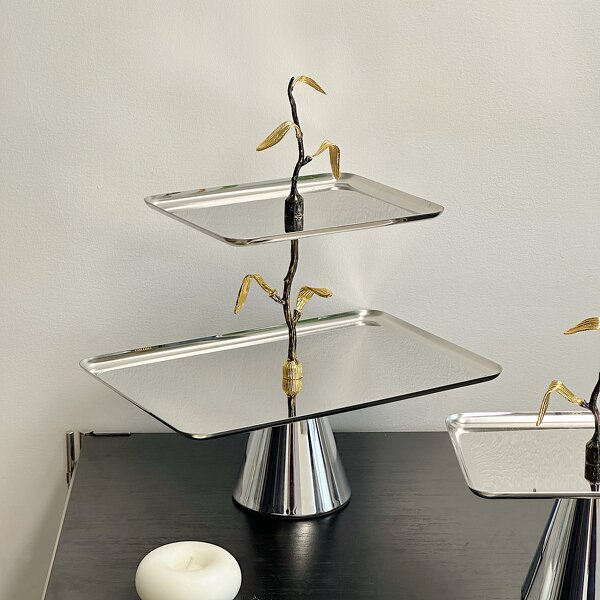 Serving Tray Manufacturer - OEM/ODM Custom Mirror Style Stainless Steel Tray