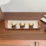 Coffee Tray Manufacturer - OEM/ODM Custom Arabian Style Leather Handle Tray