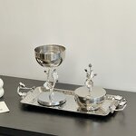 Incense Burner Set Manufacturer - OEM/ODM Custom Arabic Style Steel 3-Piece Set