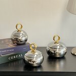 Metal Jars Manufacturer - OEM/ODM Custom Luxury Home Decoration Storage Jars