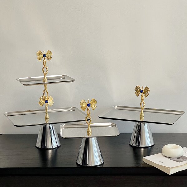 Food Serving Platter Manufacturer - OEM/ODM Custom Anti-Slip Metal Tray