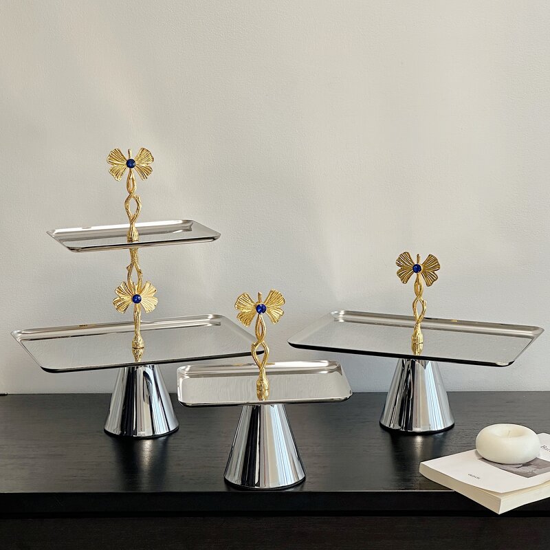 Food Serving Platter Manufacturer - OEM/ODM Custom Anti-Slip Metal Tray