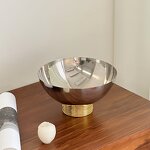 Serving Bowl Manufacturer - OEM/ODM Custom Modern Ring Stainless Steel Bowl