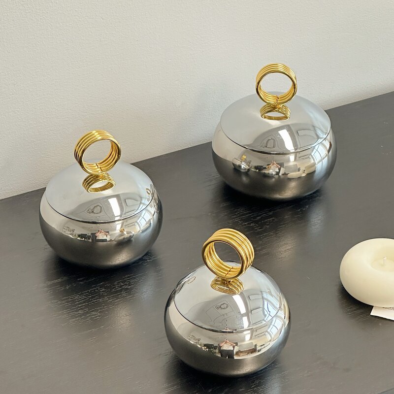 Metal Jars Manufacturer - OEM/ODM Custom Luxury Home Decoration Storage Jars