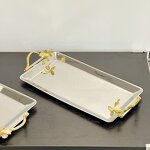 Serving Food Tray Manufacturer - OEM/ODM Custom Restaurant Grade Rectangle Tray