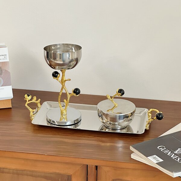 Incense burner Set Manufacturer - OEM/ODM Custom Arab-style Stainless Steel Set