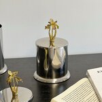 Food Storage Jar Manufacturer - OEM/ODM Custom Metal Stainless Steel Orchid Jar