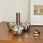 Serving Bowl Set Manufacturer - OEM/ODM Custom Polished Metal Stainless Bowl