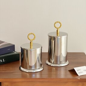 Food Storage Jar Manufacturer - OEM/ODM Custom Stainless Steel Metal Lid Jar