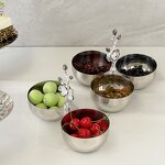 Serving Bowl Manufacturer - OEM/ODM Custom Hand-Hammered Stainless Steel Bowl