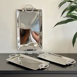 Serving Tray Manufacturer - OEM/ODM Custom Rectangle Stainless Steel Tray