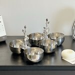 Metal Stainless Steel Bowl Manufacturer - OEM/ODM Custom Reusable Hammering Pattern